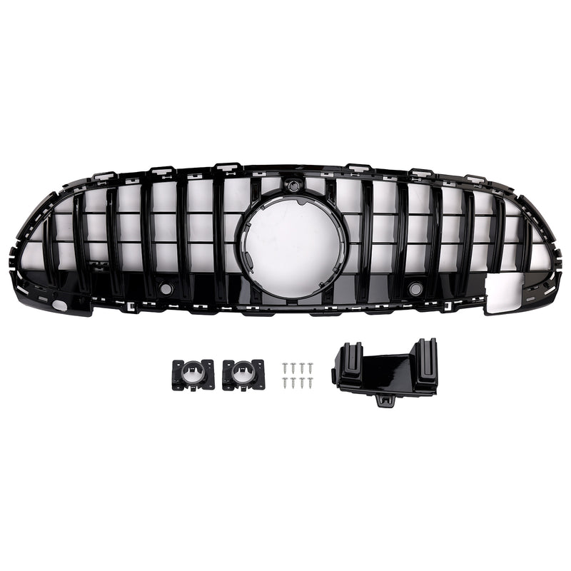 GTR Style Front Bumper Grille Grill fit Mercedes Benz W206 2022-2023 W/Camera
