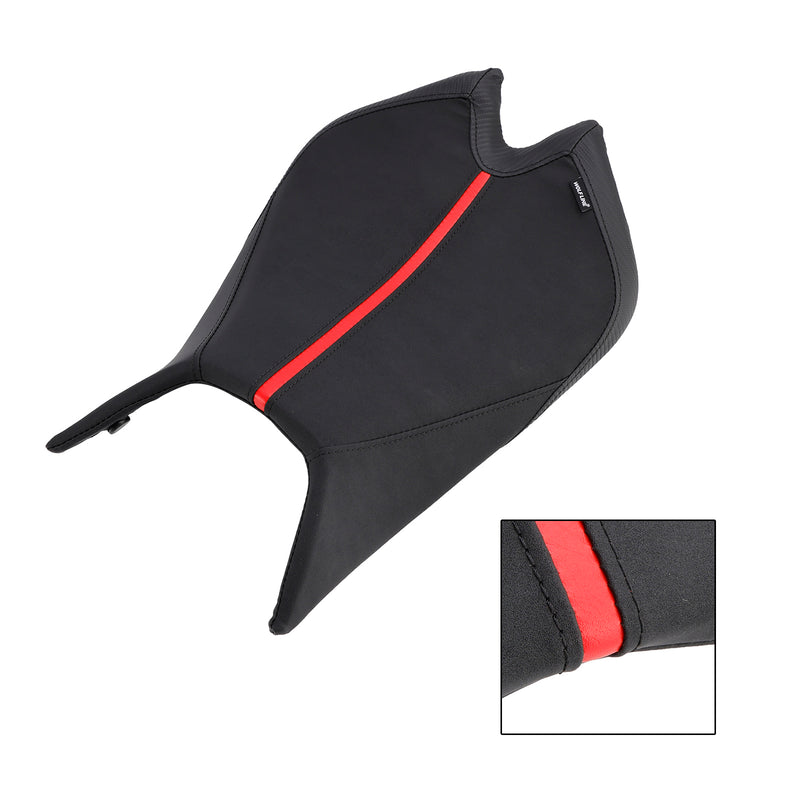 Front Raider Seat Driver Cushion Pu Fit Black For Aprilia Rsv4 1100 2021-2024 Black