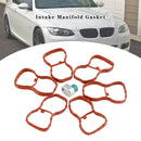 6PCS Intake Manifold Gasket 1167807480 Fit BMW E90-93 F10 F11 F07 X5 X6 N57