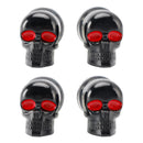 M6 Plastic Custom Head Skull License Plate Frame Screws Bolts Hardware Black X2