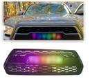 2016-2023 Toyota Tacoma TRD PRO Style Grille Front Bumper Grill With RGB Color LED Light UP Letter & Sensor Cover