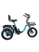Electric Tricycle E-Trike with IPX7 Display 18*3.0 48V 13AH 350W (peak 525W)