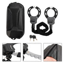Motorcycle Bike Electric Scooter Lock with Key 60cm Chain Lock Anti Theft W/Bag