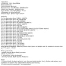 New Radar Sensor Blind Spot 0009055701 For Mercedes Benz ML GLE SLK W166 R172