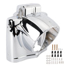 7" Round Headlight Nacelle Cover For Touring Road King FLHR 2014-2023