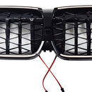 2019-2022  Fit BMW 3 Series G20 Diamond Kidney Grille Grill 51138072085 Black