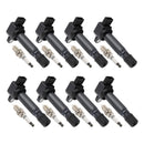 8X Ignition Coil & Spark Plug UF574 For Volvo XC90 4.4L V8 2005-2010