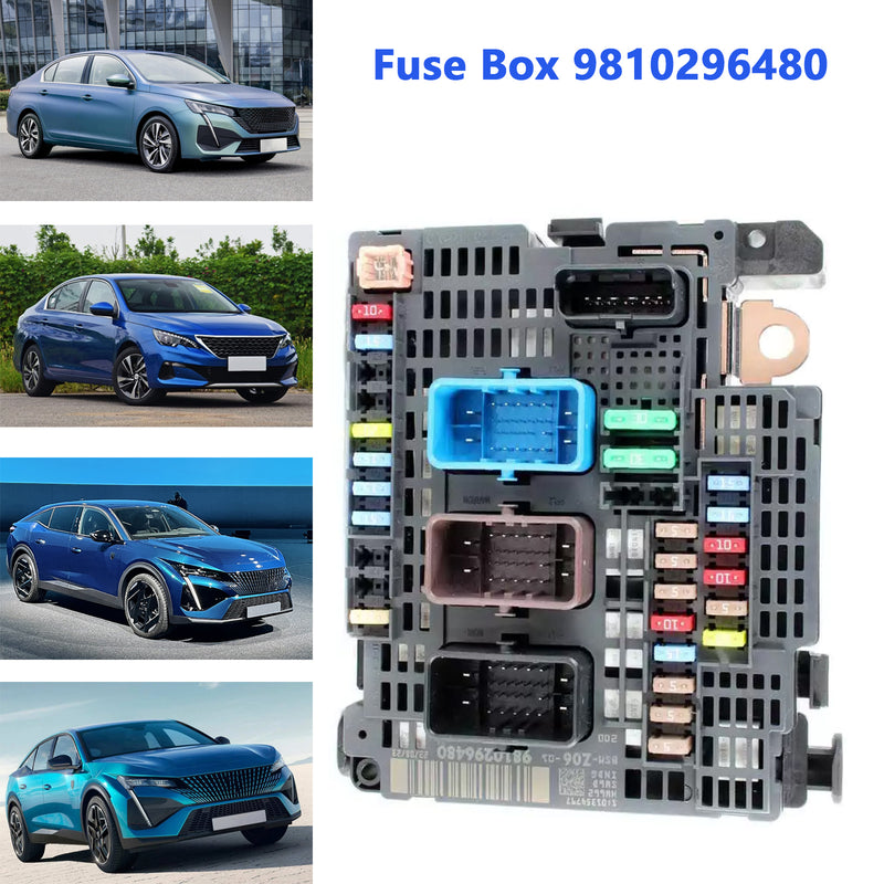 Fuse Box Module BSM 9810296480 For Peugeot 508 10-18 Citroen DS5 11-15