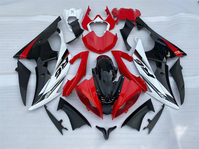 Amotopart Yamaha YZF 600 R6 2008-2016 Fairing Kit Bodywork Plastic ABS