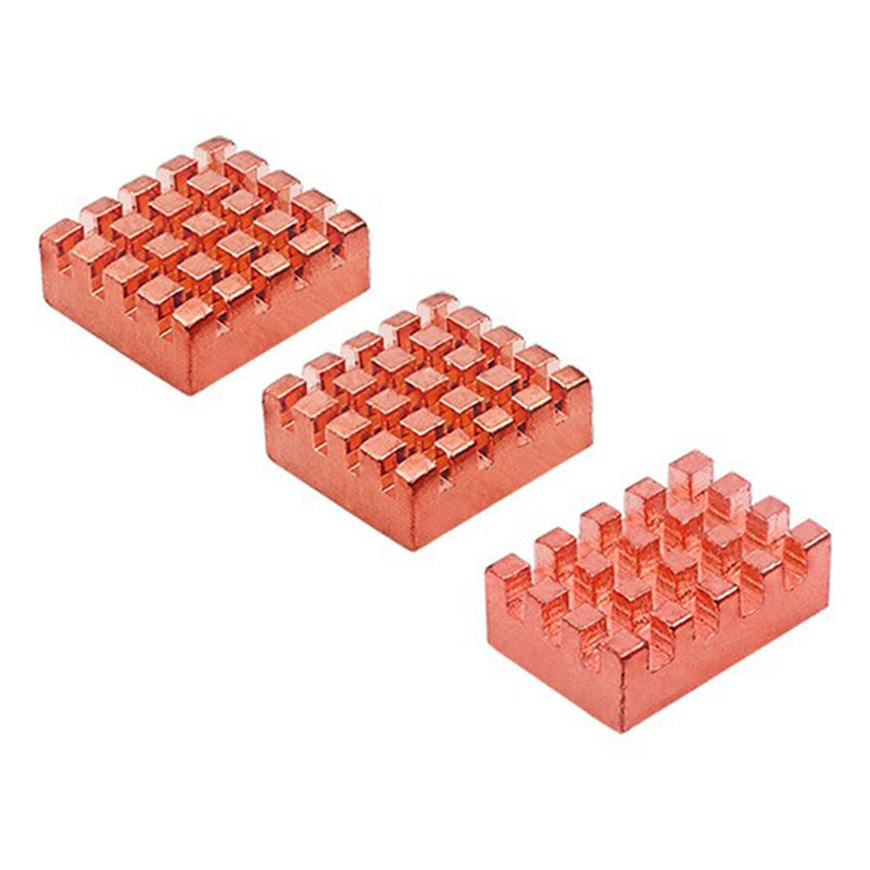 Quanzhi H618 Development Board Heat Sink Pure Copper Radiator For Kickpi K2B