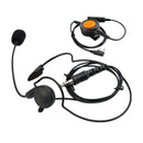 For PX-777 LT-2288 UV-5RA 6-Pin U94 PTT 7.1-C7 Rear Mount Plug Tactical Headset