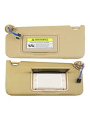 2008-2017 Honda Accord Pair Of Beige Sun Visor 83280TA5A51ZA