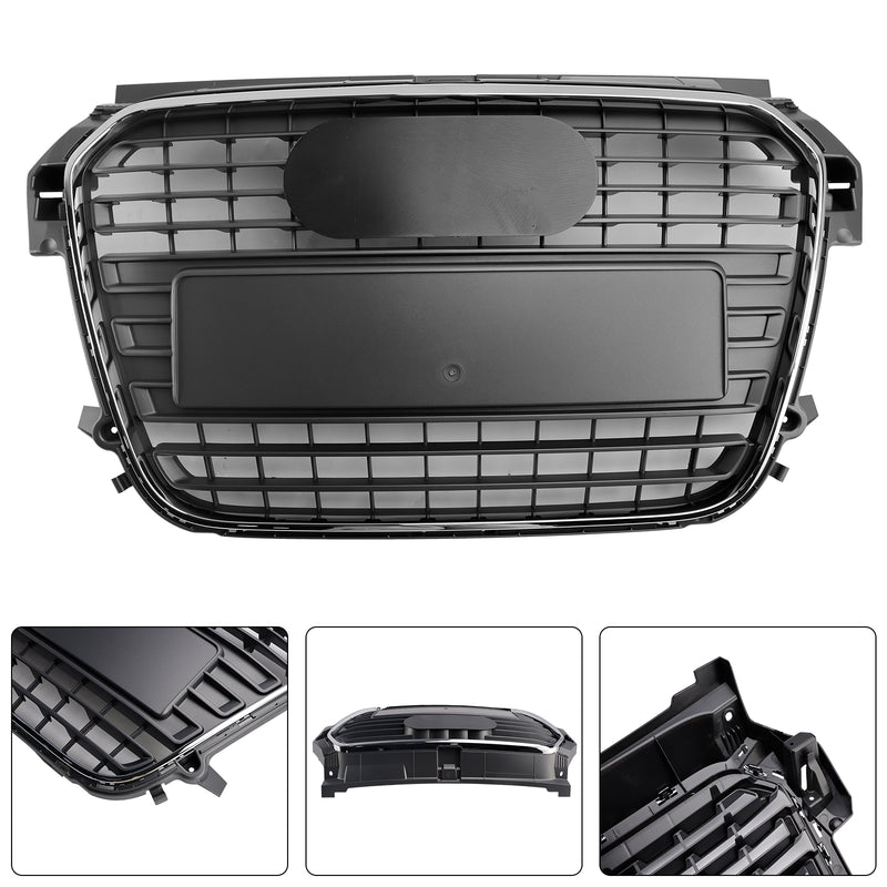 Chrome Front Bumper Grill Grille Fit Audi A1 S-Line 2010-2014 MK1