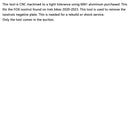 For FOX ISO Strut Isostrut Tool for Shock Negative Plate - Trek Service/Rebuild