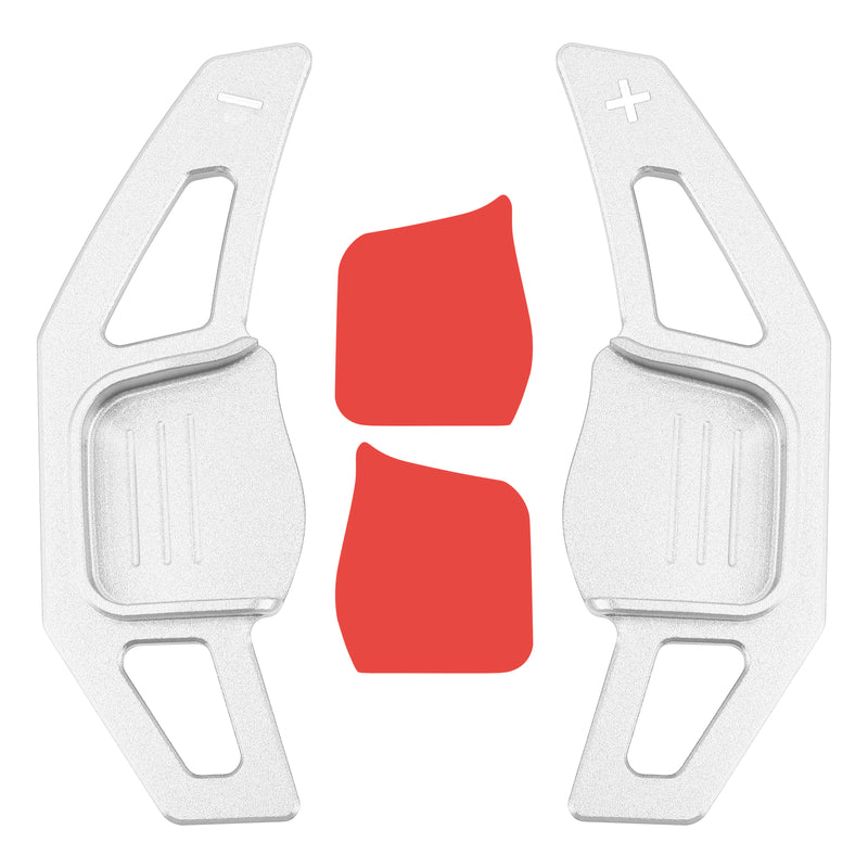 Steering Wheel Paddle Shifter Extension For Kia Forte Cadenza Aluminium Silver