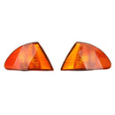 Pair Amber Corner Side Light For BMW 3 Series E46 98-01 Sedan 63136902766