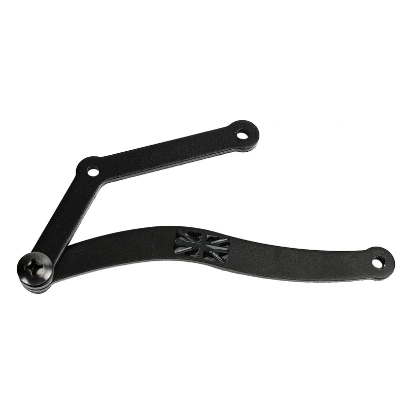 360��Rotation Car Mobile Phone Holder Mount for Mini Cooper R50 R52 R53 Grey