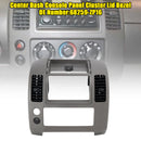 Center Dash Console Panel Cluster Lid Bezel 68259-ZP16 For Nissan Frontier 05-20