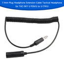 7.1mm Headset Extension Cable Tactical Headphone for TAC-SKY U-92A/U to U-174/U