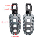 Front Footrests Foot Peg fit for Tiger 900 Scrambler 1200XC 1200XE 1200X 20-24