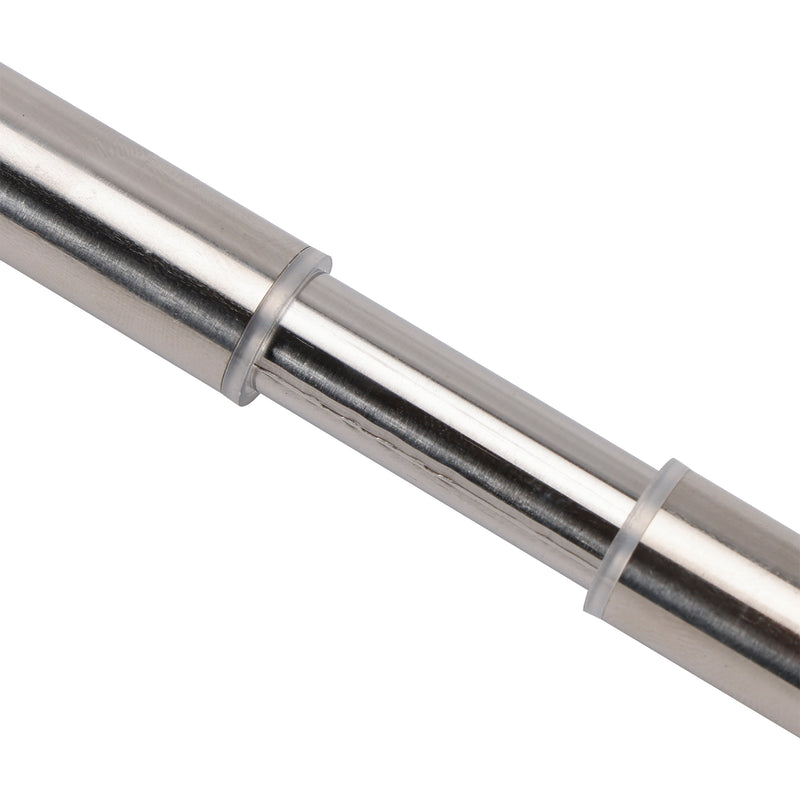 2x RV Shower Corner Storage Bar  Adjustable Stainless Steel Rod 11.8-23.6 inches