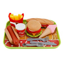 Hamburger Ice Cream Play Food Pretend Toys Kitchen Set Children Toy Set For Kid
