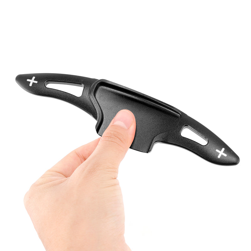 Steering Wheel Paddle Shifter Extension For Ford Explorer 20-23 Aluminium Black