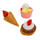34Pcs Simulation Food Dessert Ice Cream Bread Food Toy For Boys And Girls