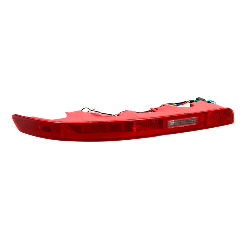 Left Rear Bumper Reflector Tail Light Lamp Red Lens For Audi Q7 2007-2015