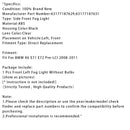 1 PCS Front Left Fog Light Lamps For BMW X6 E71 E72 2008-2011 63177187631