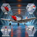 RC P51 2.4GHz 3CH Airplane Fixed Wing Coreless Motor With Gyro System Kid Toy