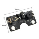 Morse Code CW Transmission Training Key Sound Light Circuit Board For Manual Key