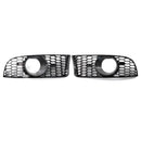 Front Bumper Fog Light Grille For BMW 3 Series E90 E92 E93 M3 Style 2009-2011