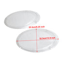 Left +Right Headlight Lens Plastic Cover Shell 63126911701 02 For Mini Cooper