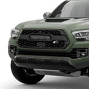 Tri-Color Grille Badge Emblem for Toyota Tacoma TRD Tundra RAV4 Grey Scheme