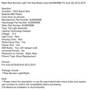 Right Rear Bumper Light Tail Stop Brake Lamp 8UD945096 For Audi Q3 2012-2015