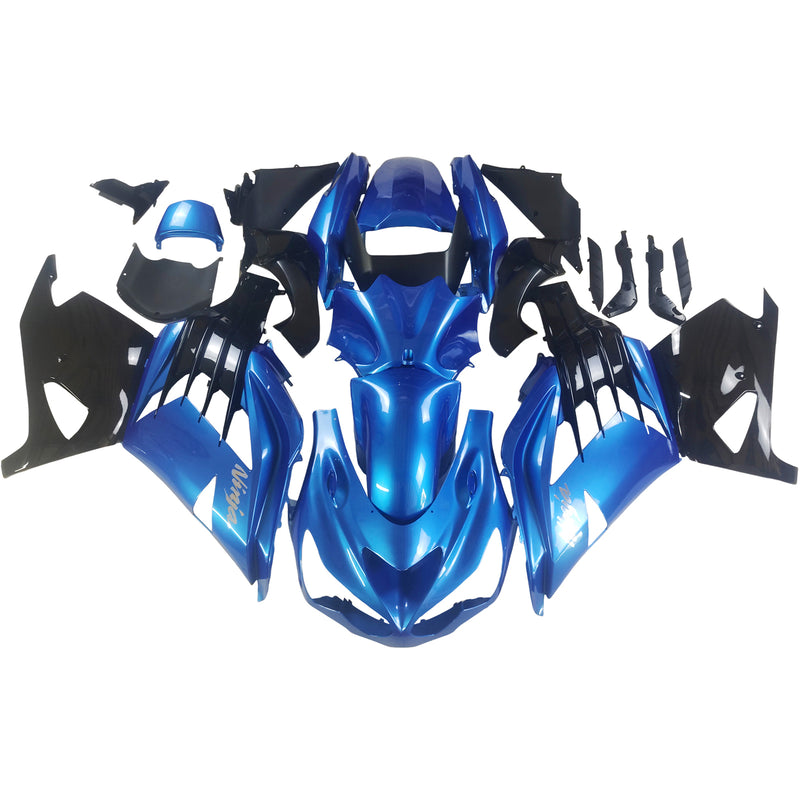 Fairings Plastics 2012-2021 Kawasaki ZX14R Ninja Blue Racing Generic