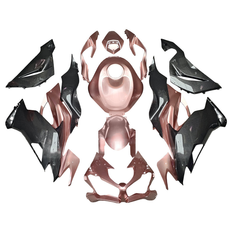 Injection Fairing Kit Bodywork Plastic ABS fit For Kawasaki ZX6R 2019-2023