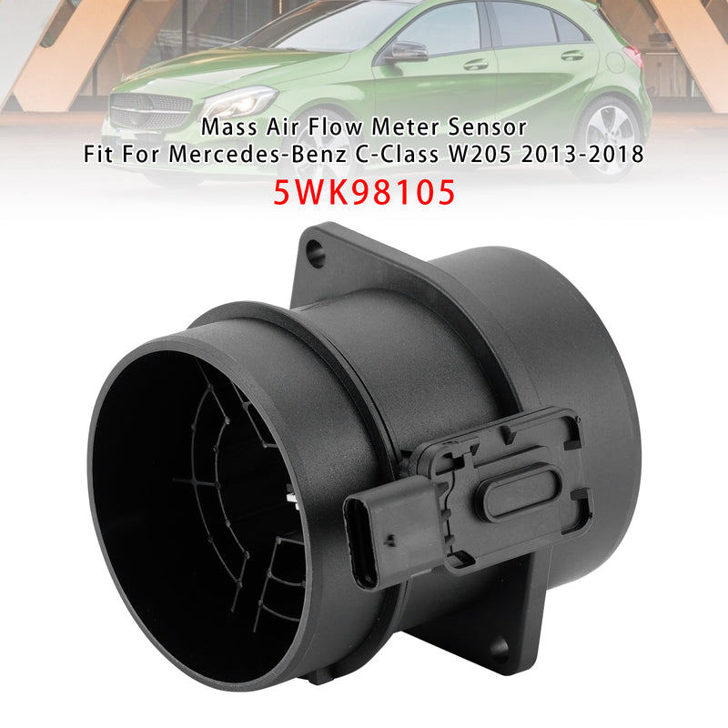 Mass Air Flow Meter Sensor For Mercedes W205 W176 GLC X253 CDI 5WK98105