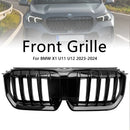 Gloss Black Front Bumper Kidney Grille Grill Fit BMW X1 U11 U12 2023-2024