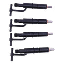 4Pcs Fuel Injector For Mustang Bobcat 843 853 960 2060 Isuzu 4JB1 6646906