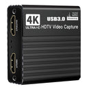 USB 3.0 Video Capture Card HDMI 4K Recording Box Live 1080P Video Recorder 60FPS
