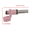 6PCS Fuel Injector 23250-31070 Fit Lexus GS350 3.5L V6 2007-2015 Fit RC350