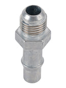 6AN Male Flare to 3/8" (.375") Transmission Cooler Quick Disconnect Adapter
