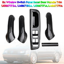 5x Window Switch Panel Bezel Door Handle Trim Set For VW Jetta MK4 1999-2004