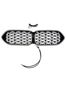 2020-2023 Fit BMW 2 Series F44 Coupe Diamond Gloss Black Front Grille Grill