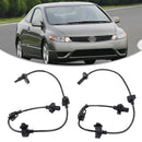 Front 2 ABS Wheel Speed Sensor For Honda Civic LX DX DX-G 1.8L 2006-2011