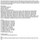 4PCS Fuel Injector 06164-P0A-000 Fit Honda Accord Prelude Civic 1990-1997