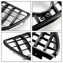 Mercedes Vito W447 2015-2019 GT Stlye Gloss Black Front Bumper Grill Grille