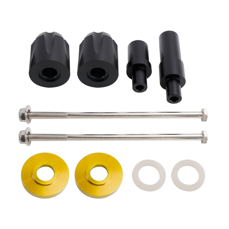 Crash Bobbin Protector Slider Aluminum Gold For Kawasaki Ninja 650 2017-2023